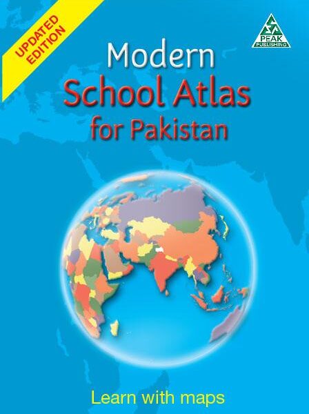Modern School Atlas for Pakistan