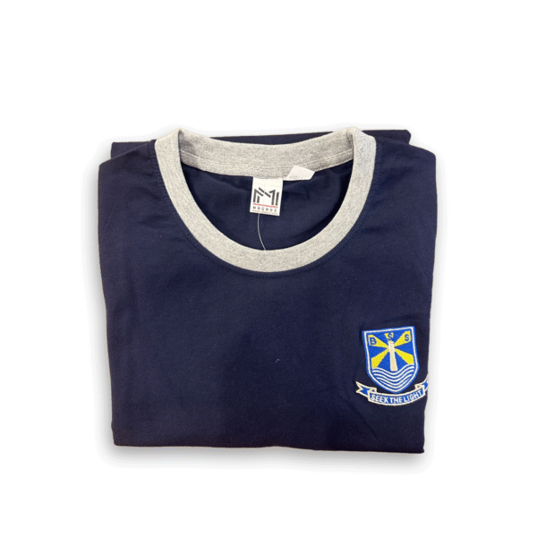BHSS (KNITS) UNI SPORTS SHIRT NAVY BLUE