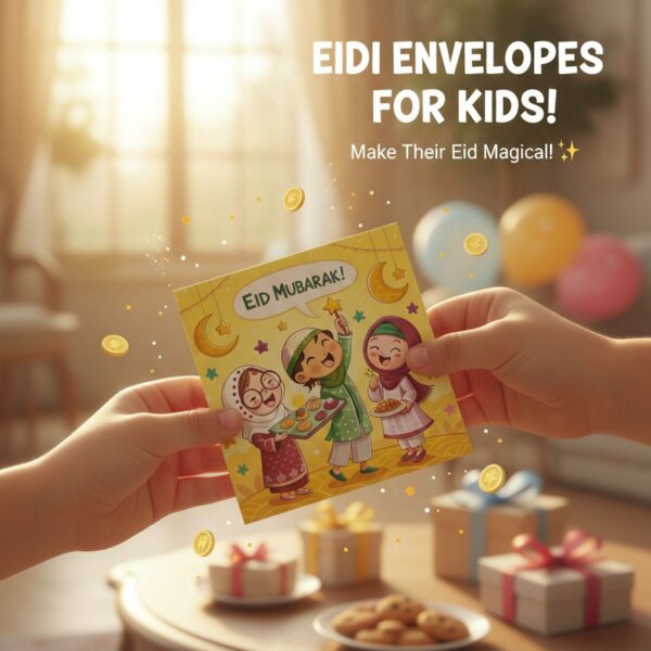 KIDS EIDI ENVELOPE PACK OF 10
