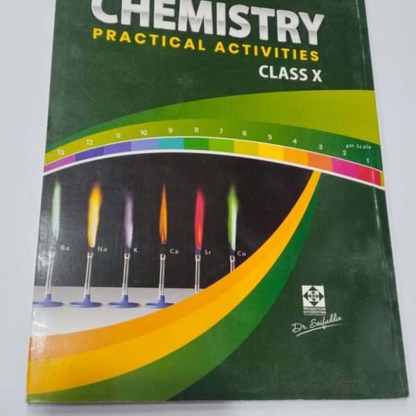 CHEMISTRY PRACTICAL BOOK WITH JOURNAL CLASS - 10TH (DR SAIF UDDIN)