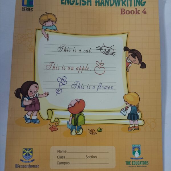 TE ENGLISH HANDWRITING BOOK - 4